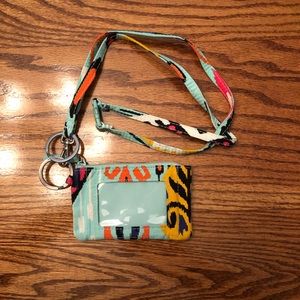 Vera Bradley ZIP-ID and Lanyard